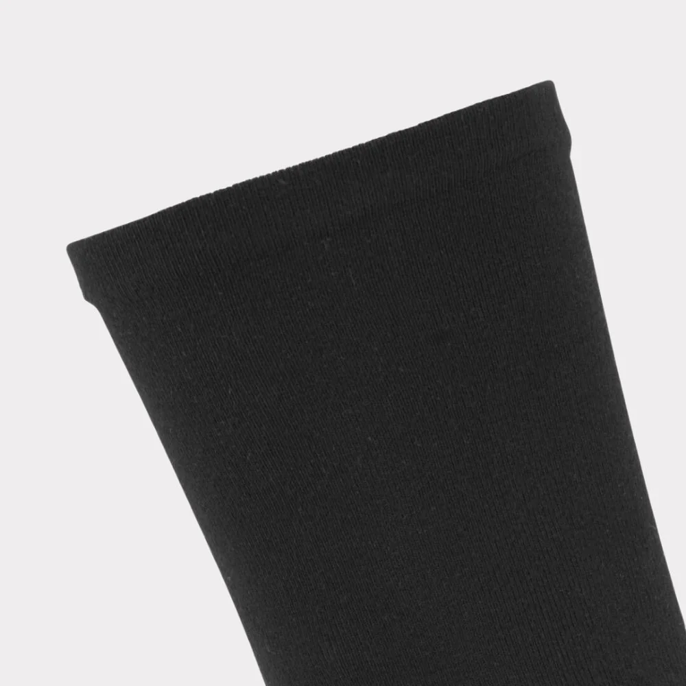 Bambus strømper uden elastik i sort til kvinder 5-pak - Image 5